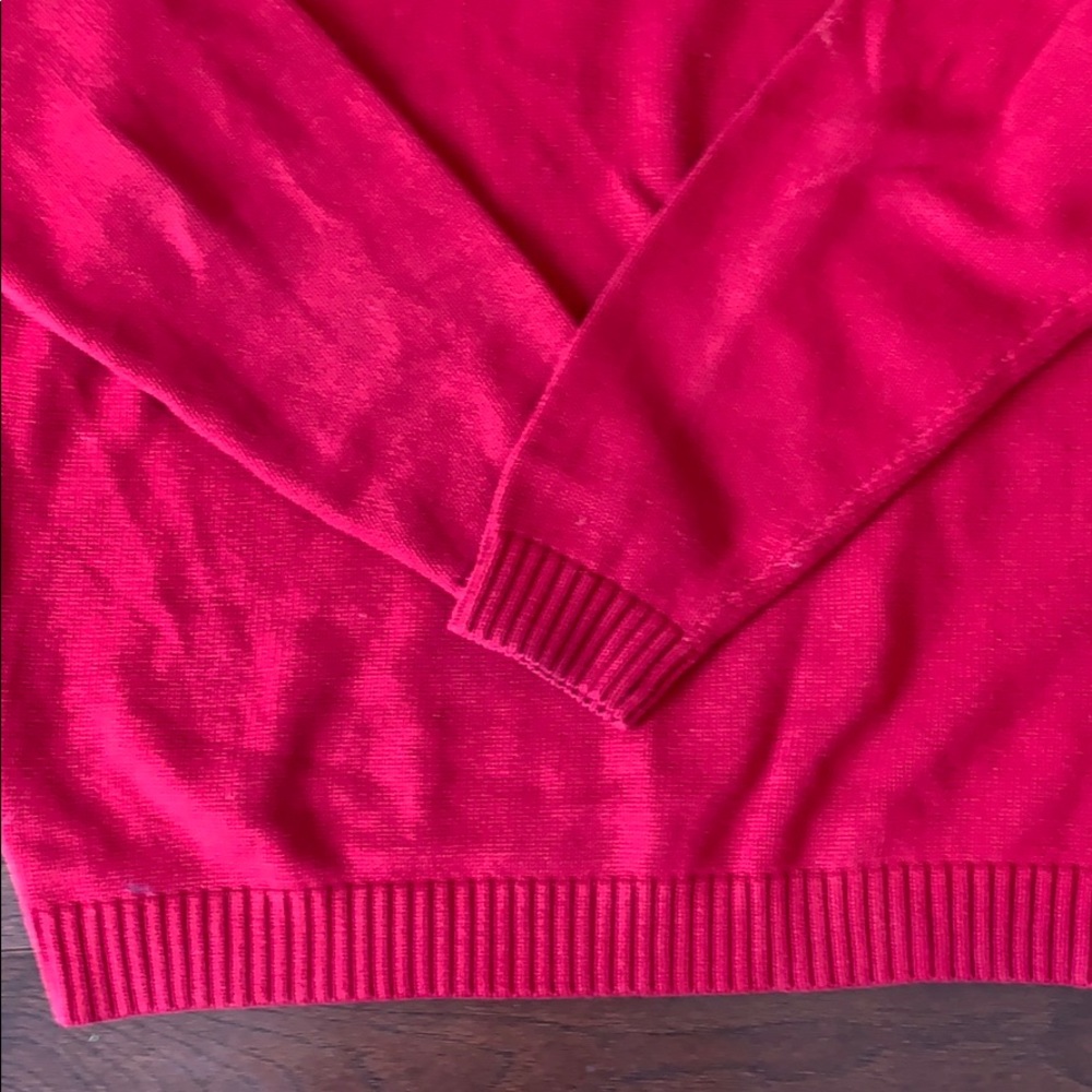 Men’s LLBEAN red sweater XL - Picture 3 of 4